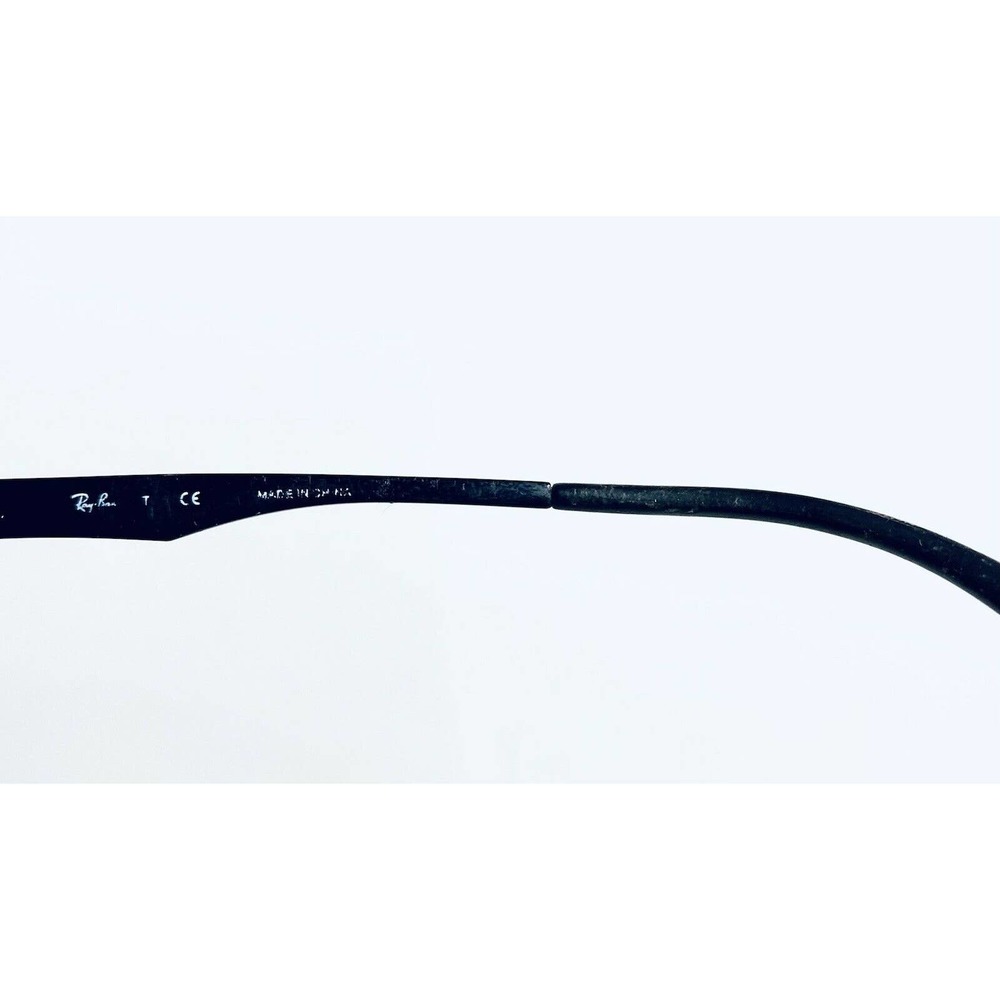 Rayban Black Rectangular Glasses - image 8